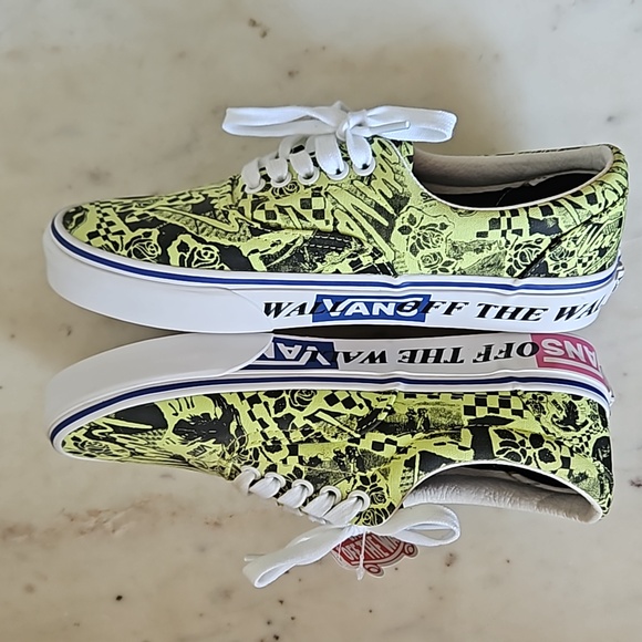 VANS: NWT Lady Vans lime green sneakers - Picture 4 of 8